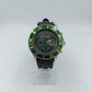 Dunlop Chronograph Herren Uhr Grün Schwarz Sport Taucheruhr Style