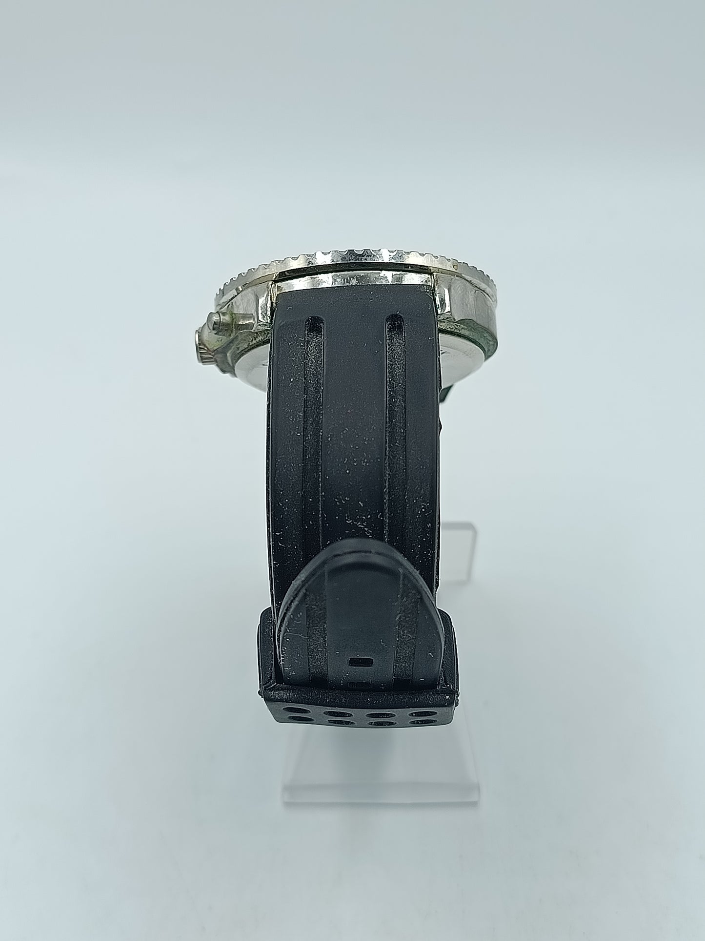 Dunlop Chronograph Herren Uhr Grün Schwarz Sport Taucheruhr Style