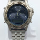 Meister Anker Herren Uhr Analog Digital Vintage Taucheruhr Look Stahl
