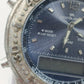 Meister Anker Herren Uhr Analog Digital Vintage Taucheruhr Look Stahl