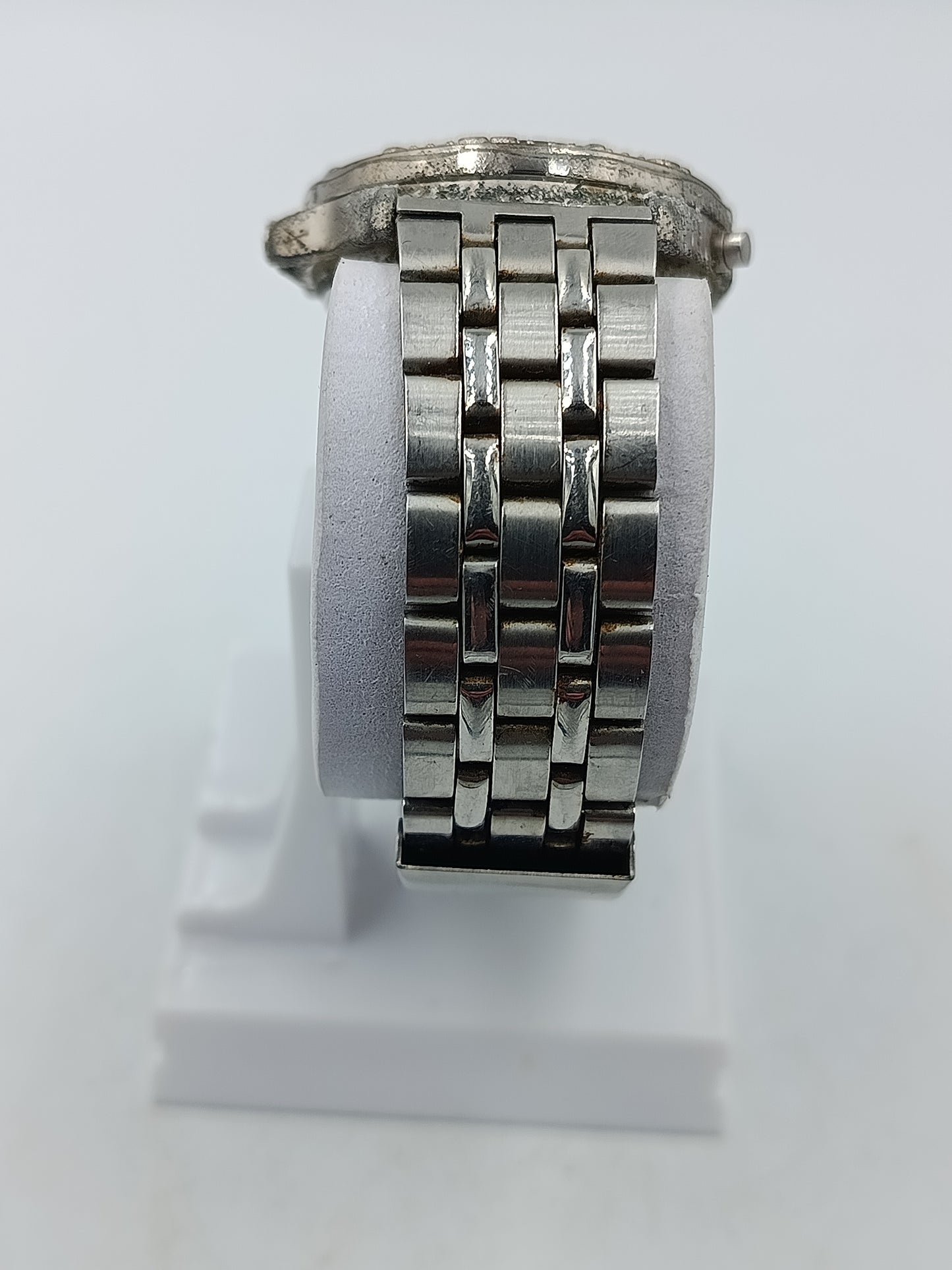 Meister Anker Herren Uhr Analog Digital Vintage Taucheruhr Look Stahl