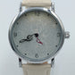Vivat Damen Uhr Beige Leder Minimalistisch Elegant Quarz Armbanduhr