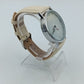 Vivat Damen Uhr Beige Leder Minimalistisch Elegant Quarz Armbanduhr