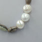 Perlenkette mit Naturstein 45cm Damen Halskette Edelstein Schmuck