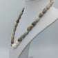 Perlenkette mit Naturstein 45cm Damen Halskette Edelstein Schmuck