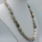 Perlenkette mit Naturstein 45cm Damen Halskette Edelstein Schmuck