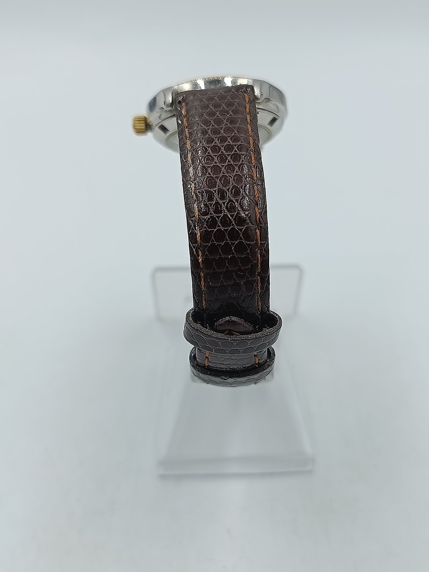 Andreas Huber München Automatic Herren Uhr Vintage Datum Leder Armbanduhr