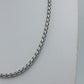 Kette Edelstahl Silberfarben Panzerkette 42cm Herren Unisex
