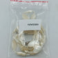 Vintage Perlenkette Creme 2 reihig Perlmutt Optik 87cm Elegant