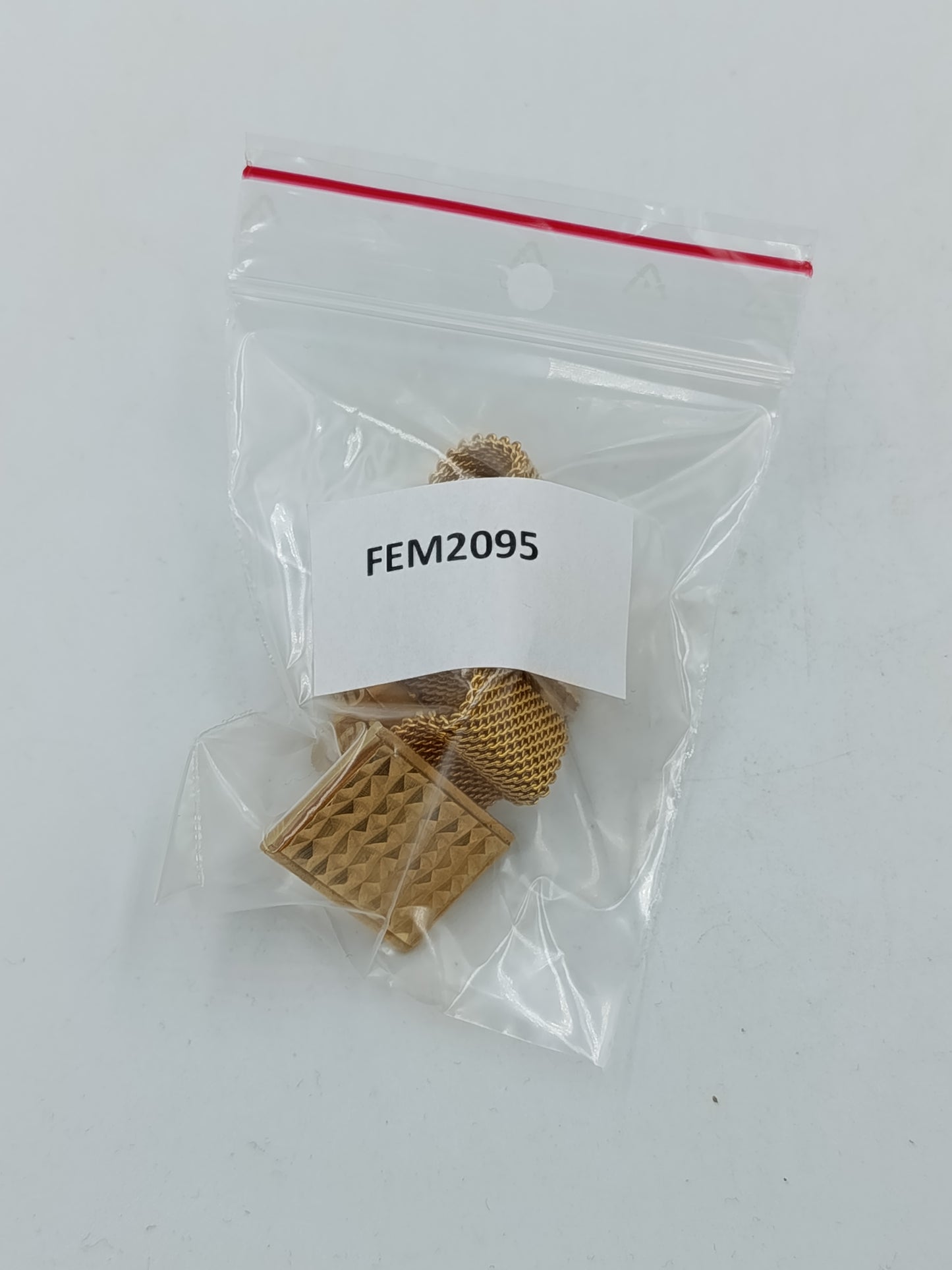 Vintage Manschettenknöpfe goldfarben mit Struktur Retro Herren Schmuck