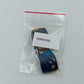 Vintage Emaille Armband Blau Gold Retro Design Glanz