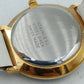 Vintage Damen Armbanduhr Weiss Gold Klassisch Elegant