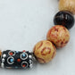 Buntes Vintage Holzperlen-Armband – Elastisch & Naturgetreu