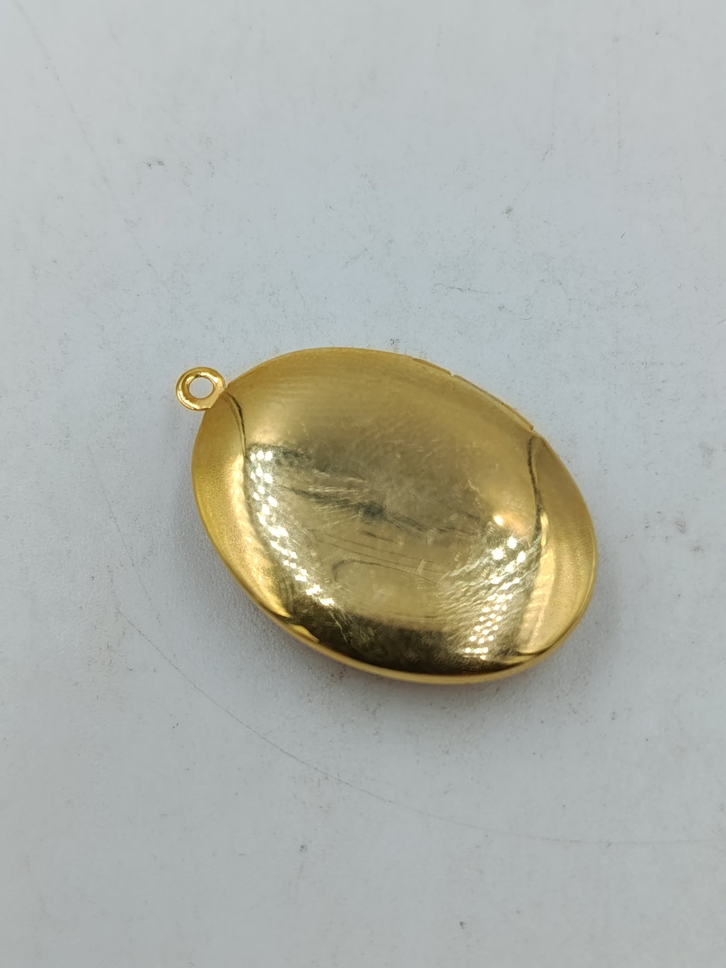 Vintage Medaillon Anhänger Cameo Damen Goldfarben Schmuck