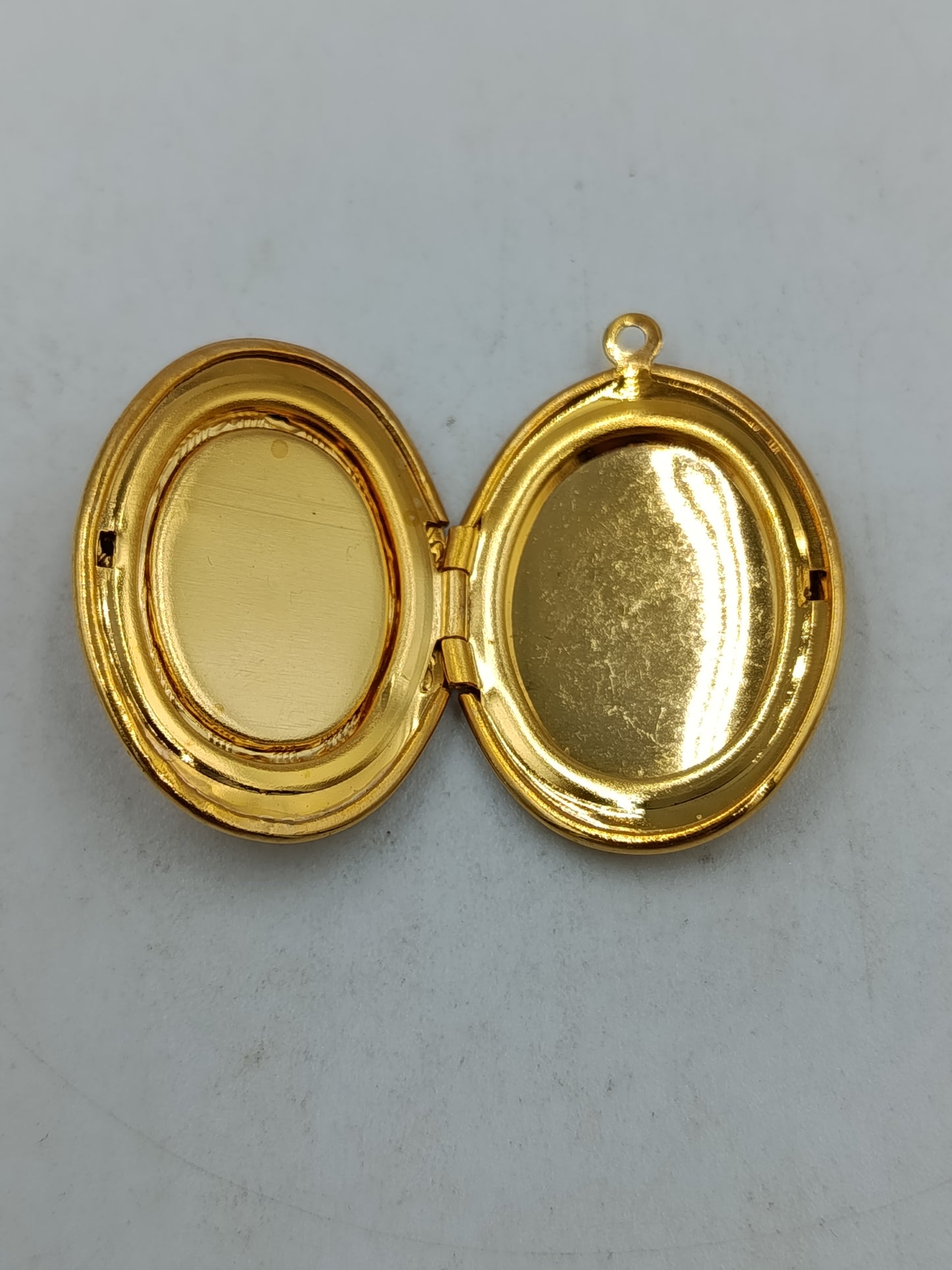 Vintage Medaillon Anhänger Cameo Damen Goldfarben Schmuck