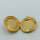 Vintage Medaillon Anhänger Cameo Damen Goldfarben Schmuck