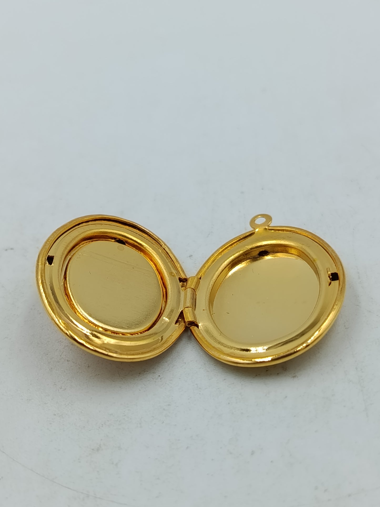Vintage Medaillon Anhänger Cameo Damen Goldfarben Schmuck