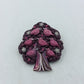 Handgefertigte Brosche Baum mit Vögeln Polymer Clay Unikat
