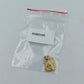 Monogramm Anhänger Initialen B D Goldfarben Vintage Schmuck