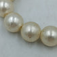 Perlenarmband groß creme elastisch elegant klassisch Schmuck
