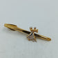 Stilvolle  Krawattenklammer Tanzpaar goldfarben elegant Vintage Stil