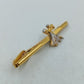 Stilvolle  Krawattenklammer Tanzpaar goldfarben elegant Vintage Stil