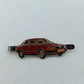 Krawattenklammer Audi 100 rot gold Vintage Auto Design Metall