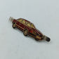 Krawattenklammer Audi 100 rot gold Vintage Auto Design Metall