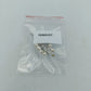 Vintage Brosche Perlen Strass Zweig Design silber elegant