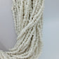 Statement Kette mehrreihig weiß Glasperlen Ethno Boho Collier