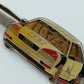 Vintage Krawattenklammer Audi Quattro Rennwagen Motorsport Tie Clip 90er