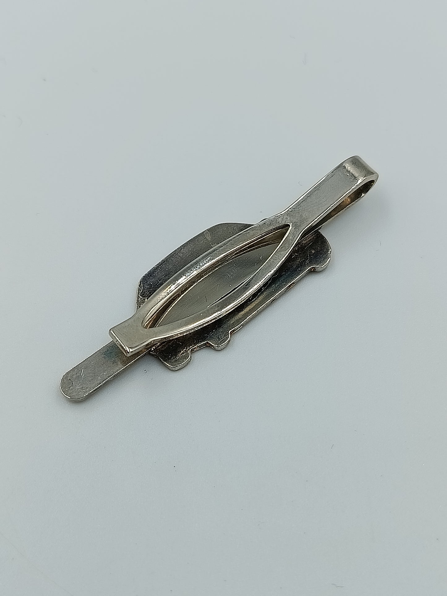 Vintage Krawattenklammer Audi Quattro Rennwagen Motorsport Tie Clip 90er