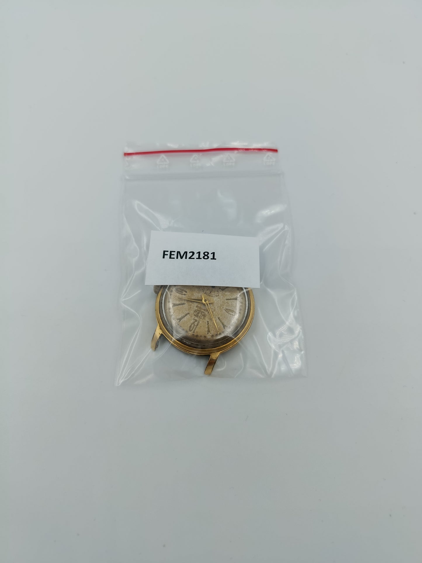Vintage UMF Ruhla Herrenarmbanduhr Handaufzug  ohne Armband  15 Rubis