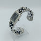 Damenarmbanduhr mit Perlen Kristallarmband elegant ausgefallen