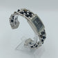 Damenarmbanduhr mit Perlen Kristallarmband elegant ausgefallen