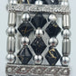 Damenarmbanduhr mit Perlen Kristallarmband elegant ausgefallen