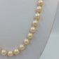 Vintage Perlenkette mit Strass Schließe Anhänger klassisch elegant