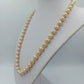 Vintage Perlenkette mit Strass Schließe Anhänger klassisch elegant