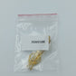 Vintage Krawattenklammer mit Krokodil Motiv  goldfarben