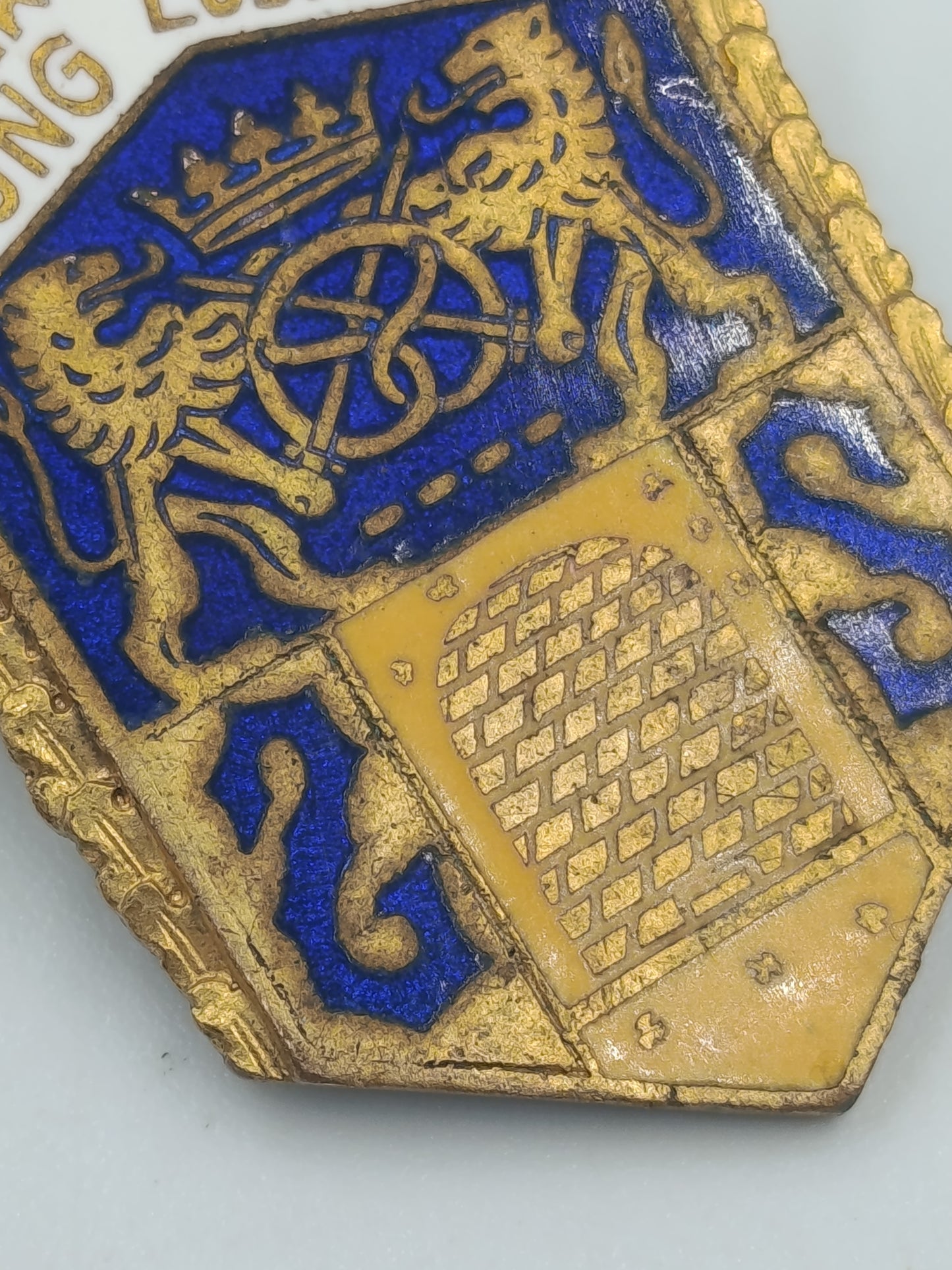 Vintage Anstecknadel Bäcker Konditoren Innung Euskirchen Wappen Emaille