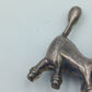 Vintage Esel Anhänger aus Metall detailreich gestaltet kleines Tiermotiv