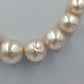 Edle Perlenkette mit 835 Silberverschluss 74 cm Vintage Collier