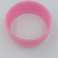Vintage Armreif aus Kunststoff in Rosa breites Statement-Armband
