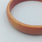 Vintage Armreif in Holzoptik schlichter brauner Bangle