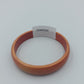 Vintage Armreif in Holzoptik schlichter brauner Bangle