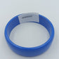 Vintage Armreif Blau  Klassischer Kunststoff Bangle schlicht