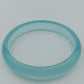 Vintage Armreif Türkis  Halbtransparenter Kunststoff Bangle