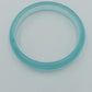 Vintage Armreif Türkis  Halbtransparenter Kunststoff Bangle
