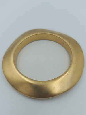 Elegante Vintage Statement Armreif Goldfarben Breiter Bangle