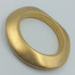 Elegante Vintage Statement Armreif Goldfarben Breiter Bangle